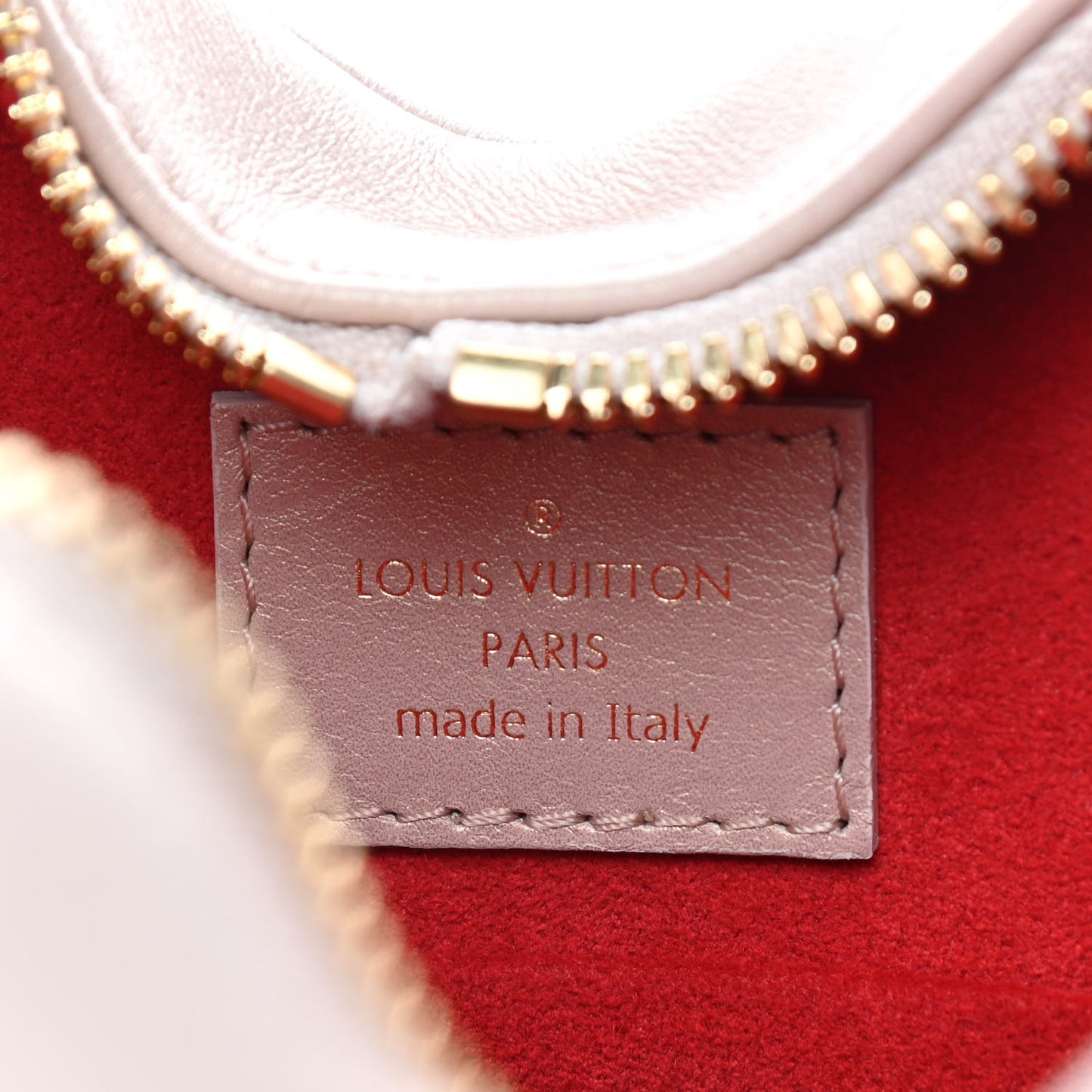 Lambskin Embossed Monogram Fall In Love Sac Coeur Light Pink