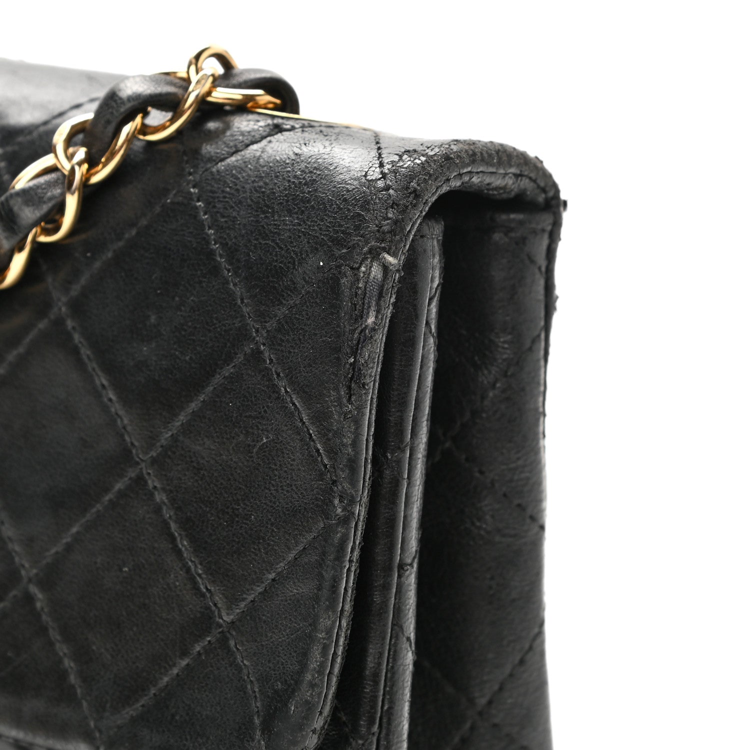 Chanel Lambskin Quilted Small Single Flap Black 18 of 18