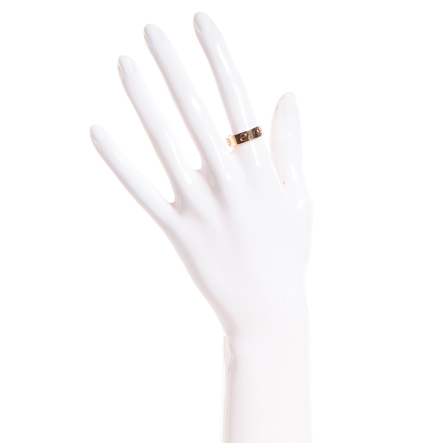 Cartier 18k Pink Gold 5mm Love Ring 54 6.75 2 of 5