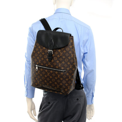 Louis Vuitton Monogram Macassar Palk Backpack 2 of 9