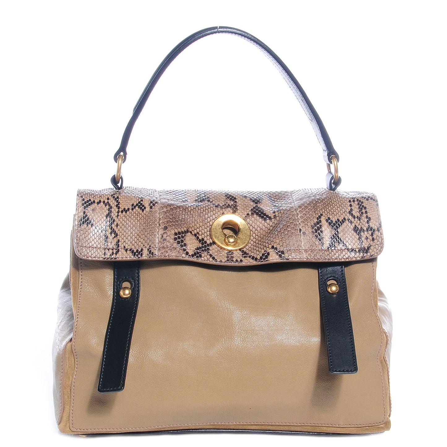 Calfskin Python Muse Two Sand