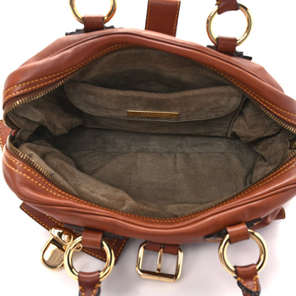 Marc Jacobs Calfskin Venetia Satchel Brown 5 of 12