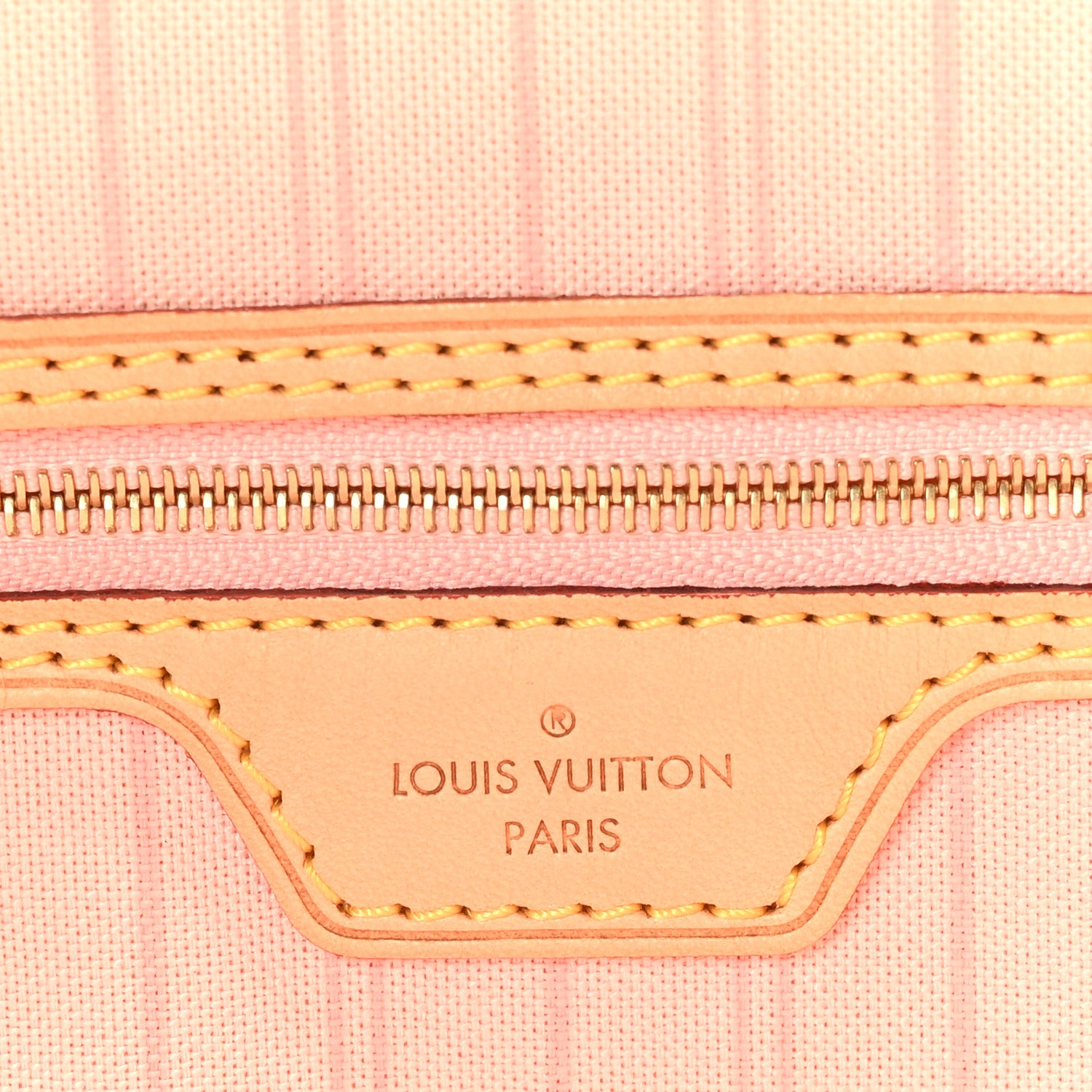 Louis Vuitton Damier Azur Delightful MM Rose Ballerine 6 of 8