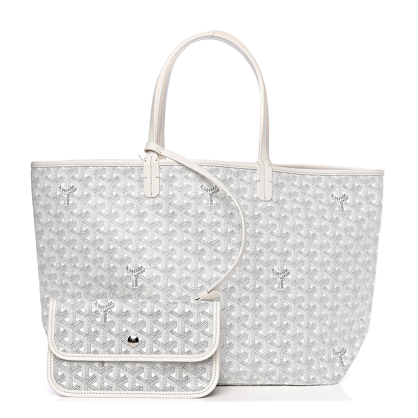Goyardine Saint Louis PM White
