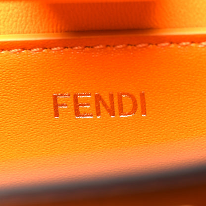 Fendi Vitello King Tamponato Medium Peekaboo I SEE U East West Satchel Clementine 7 of 12