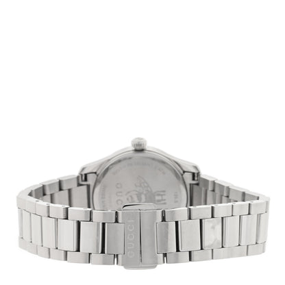 Gucci Stainless Steel Pink Mother of Pearl 27mm G-Timeless Cat Quartz Watch 3 of 4
