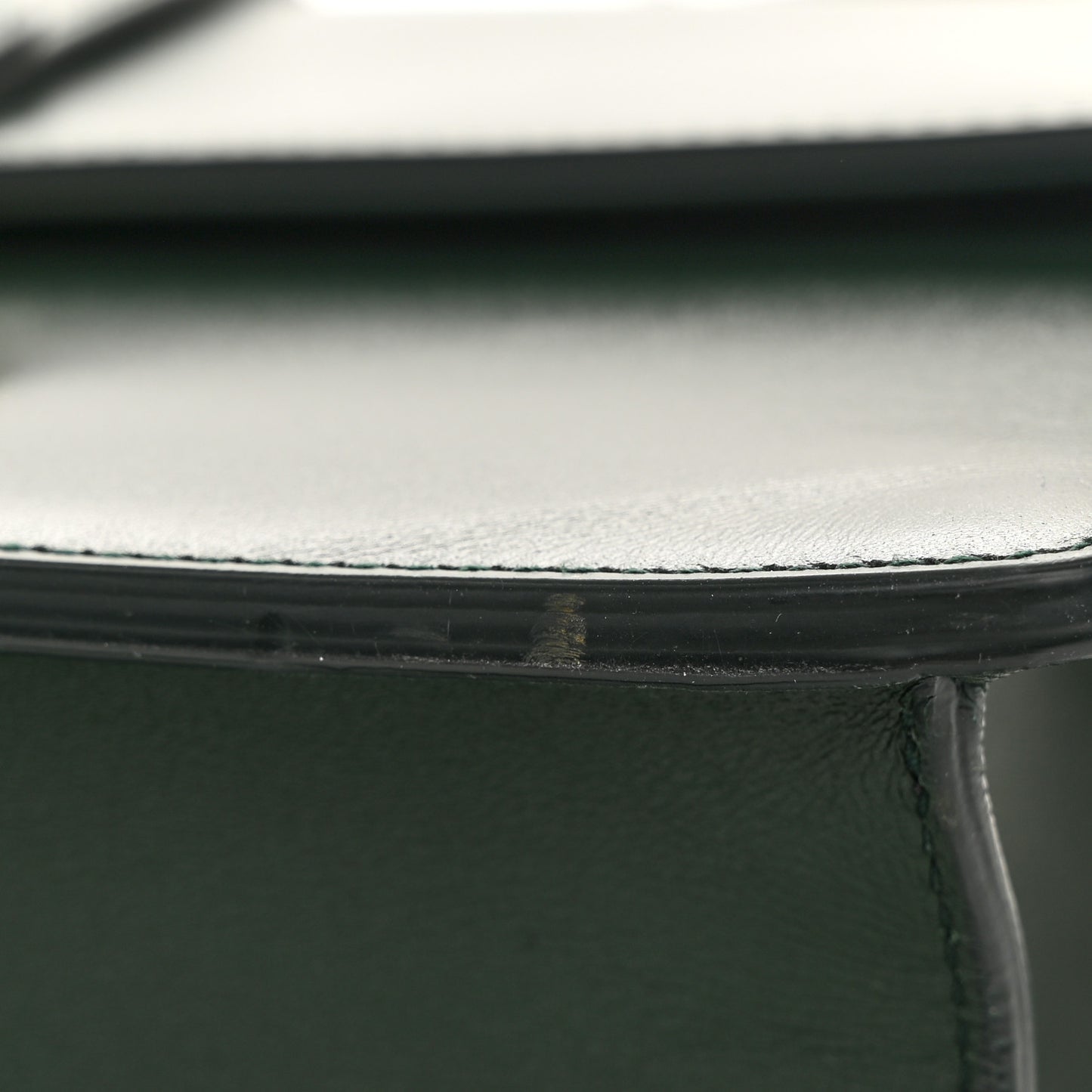 Smooth Calfskin 30 Montaigne Flap Bag Green
