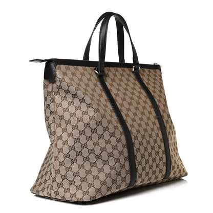 Gucci GG Monogram Large Joy Tote Bag Dark Brown 3 of 13