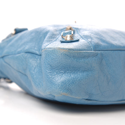 Balenciaga Agneau Giant 12 Silver Hardware Town Bleu Indigo 10 of 15