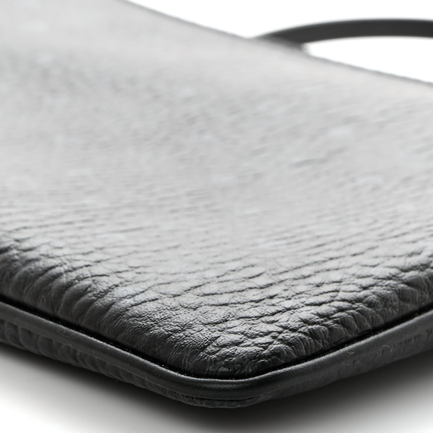 Visetos Medium Crossbody Pouch Black
