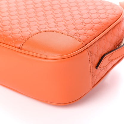 Gucci Soft Microguccissima Mini Bree Messenger Bag Sun Orange 9 of 9