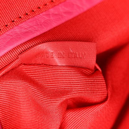 Christian Louboutin Calfskin Spikes Panettone Messenger Hot Pink 7 of 13