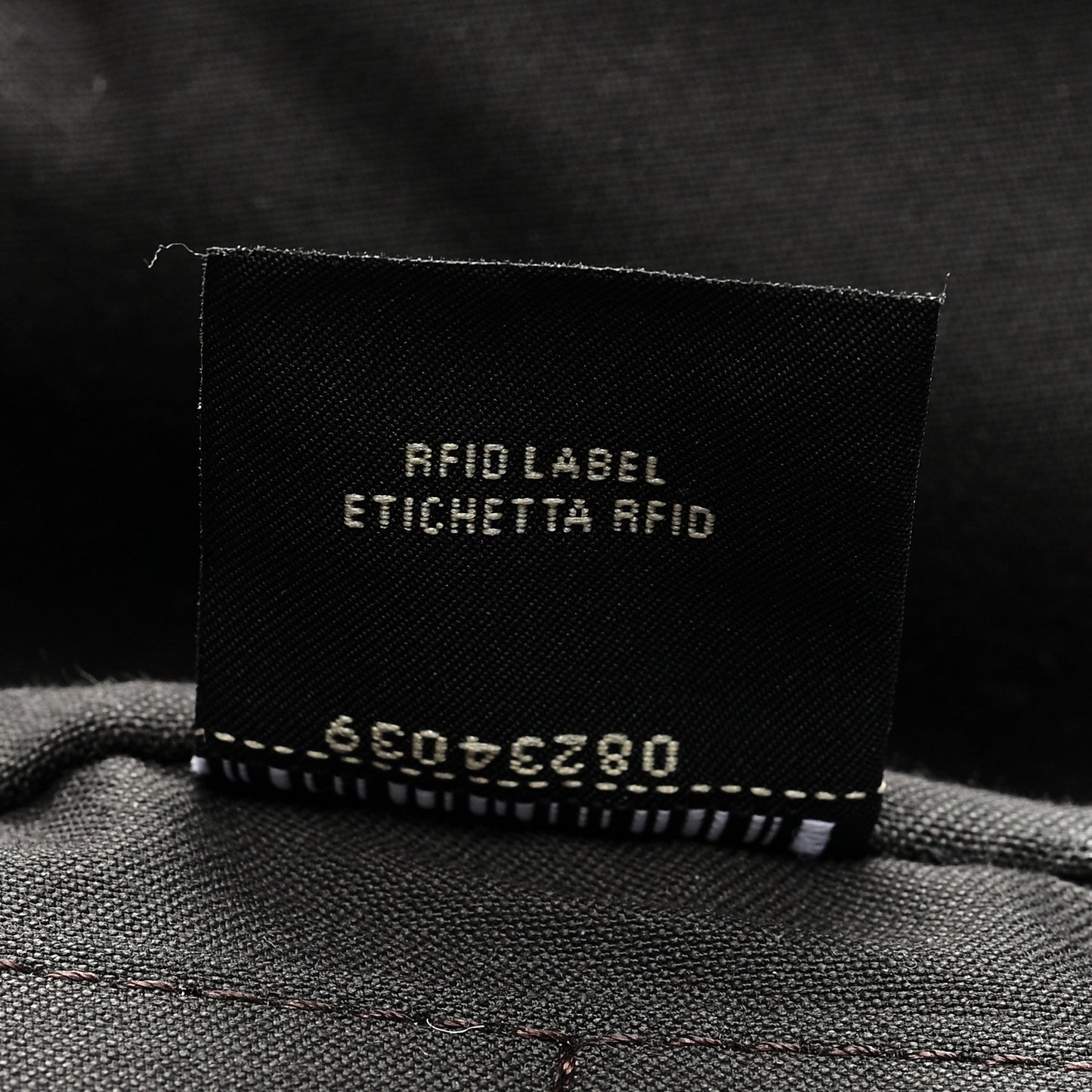 Sheepskin Baguette Bread Pouch Beige Panna