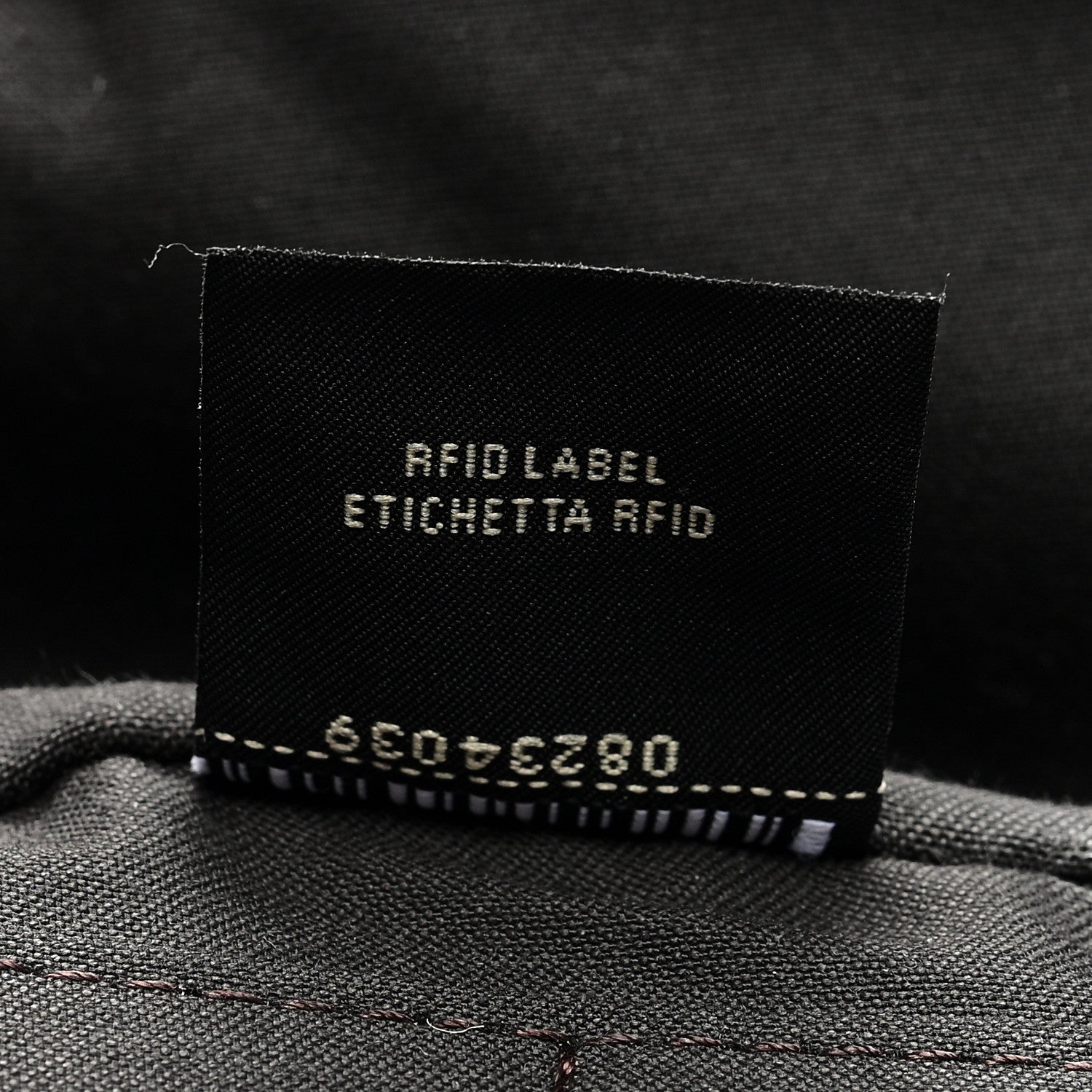 Fendi Sheepskin Baguette Bread Pouch Beige Panna 7 of 10