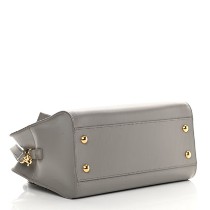 Saint Laurent Calfskin Monogram Baby Cabas Fog 3 of 13