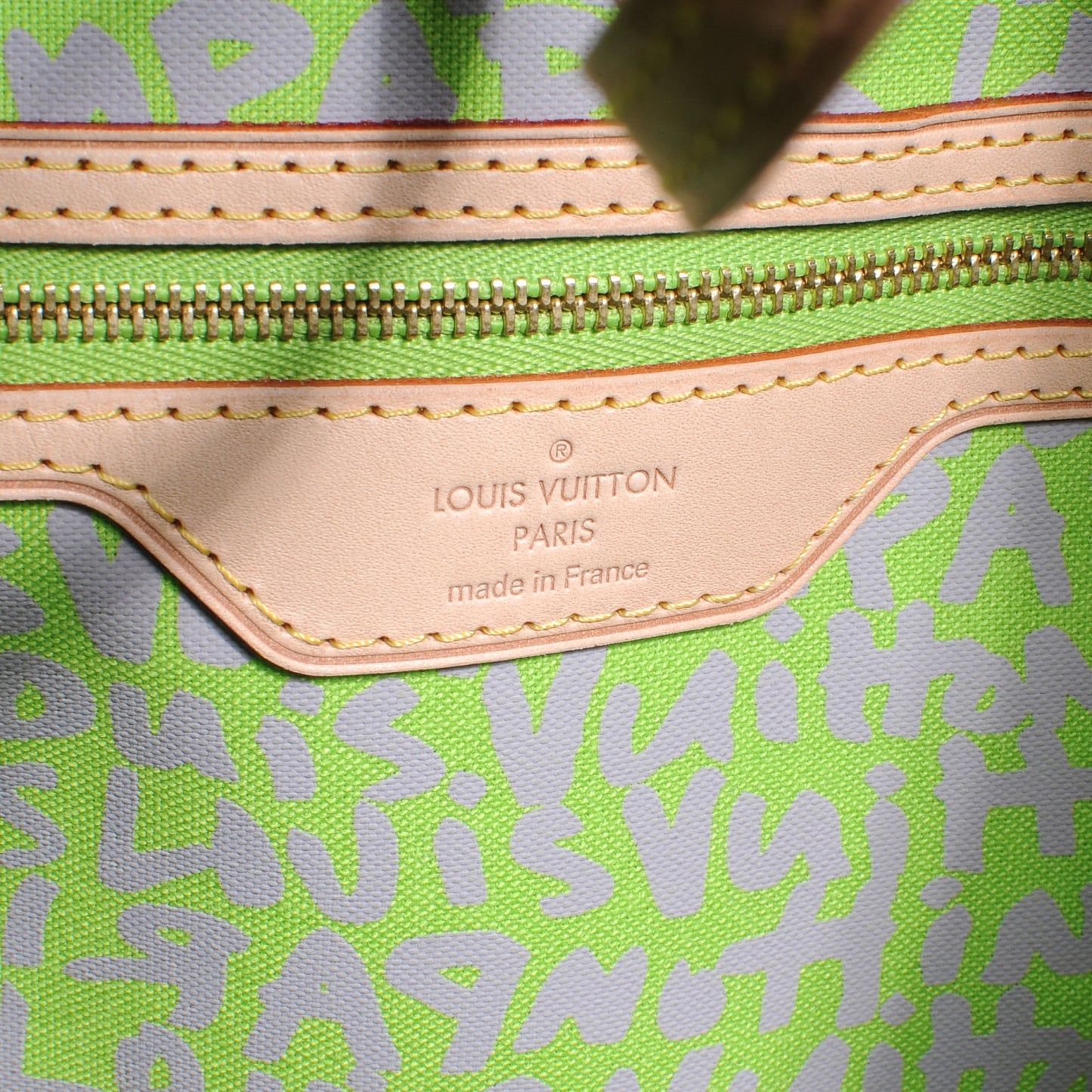 Monogram Graffiti Neverfull GM Green