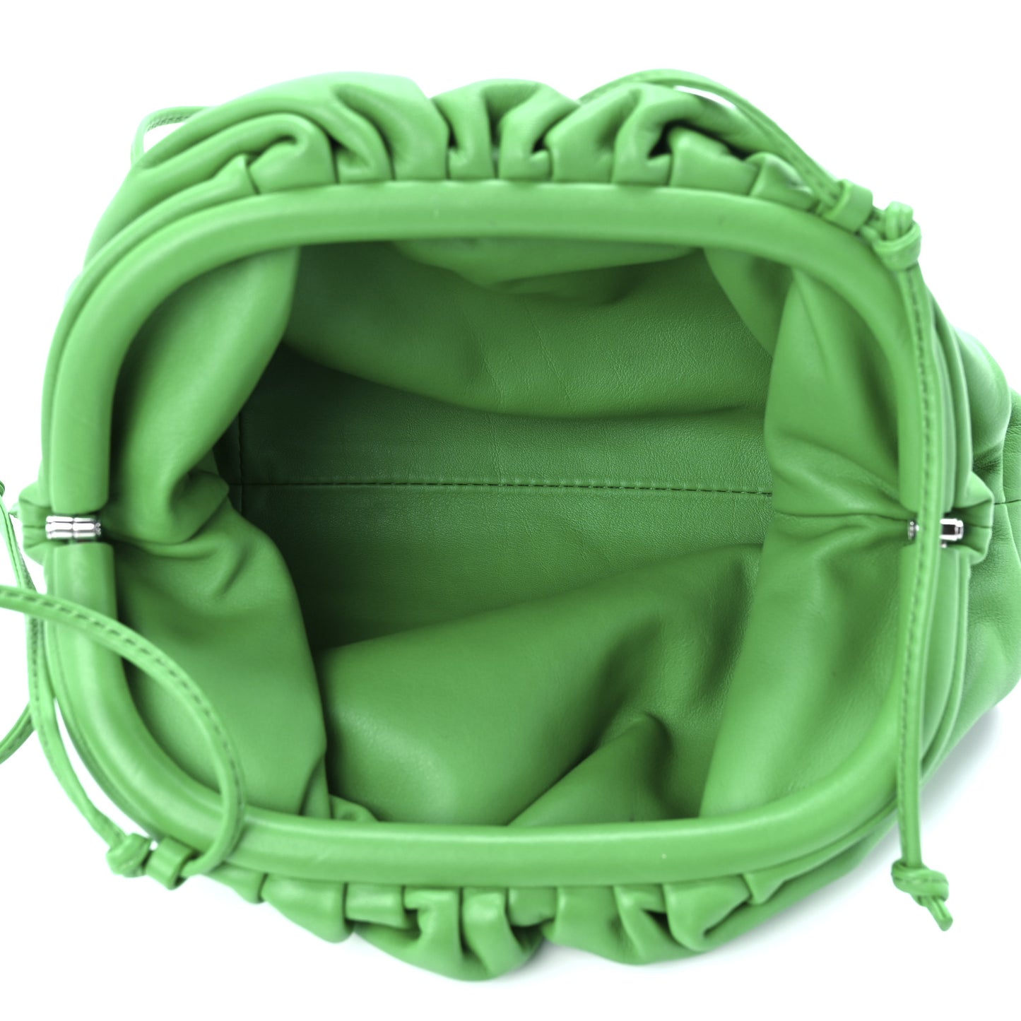 Butter Calfskin The Mini Pouch Parakeet