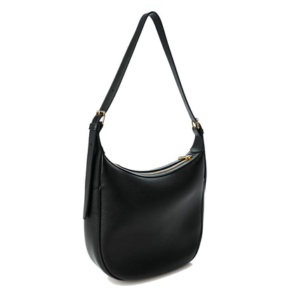 Celine Supple Calfskin Cuir Triomphe Small Heloise Shoulder Bag Black 3 of 9