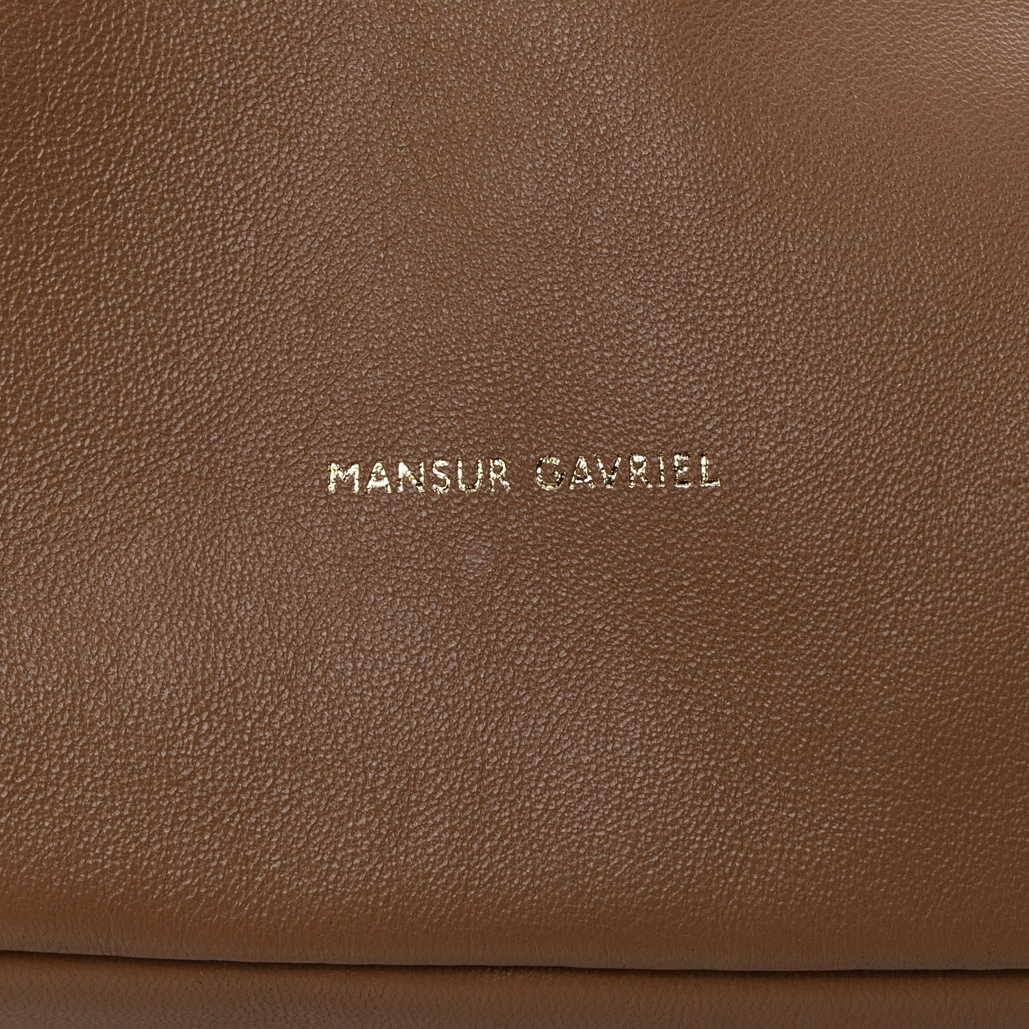 Mansur Gavriel Lambskin Cloud Clutch Biscotto 7 of 7