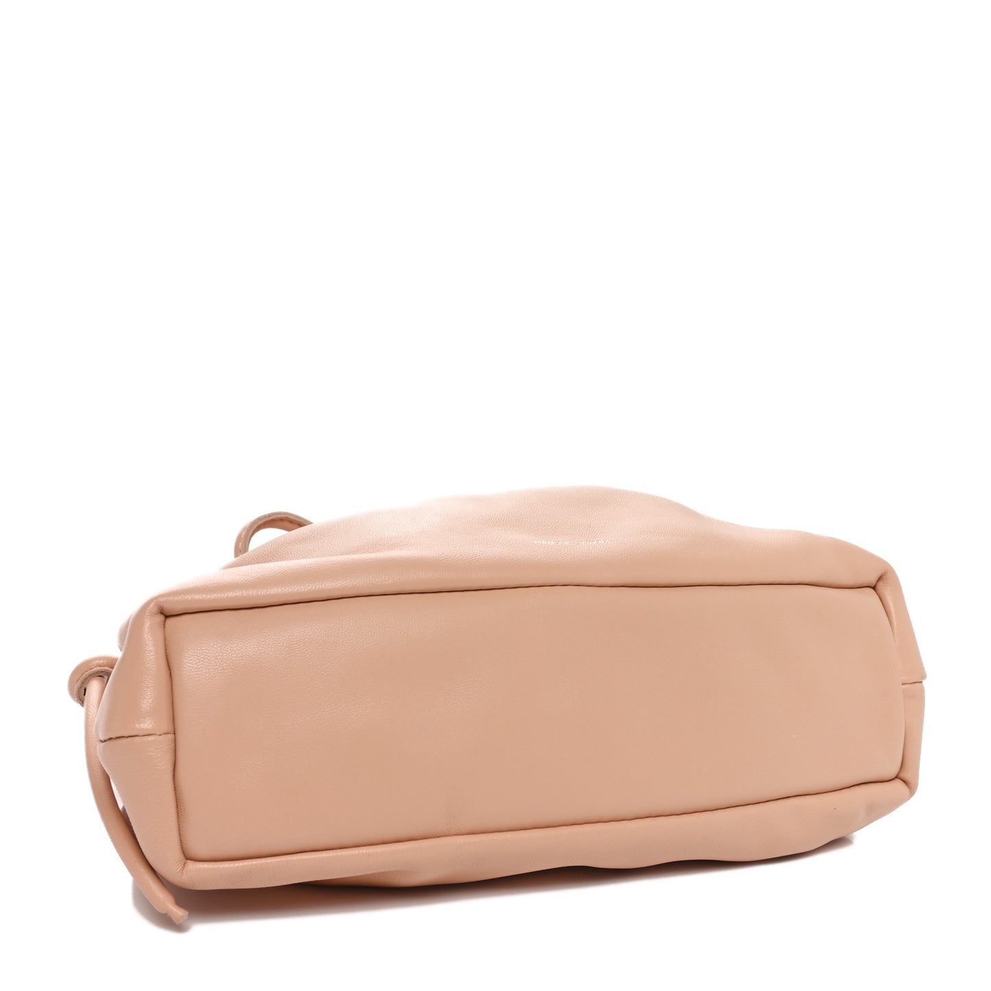 Lambskin Mini Cloud Clutch  Dahlia