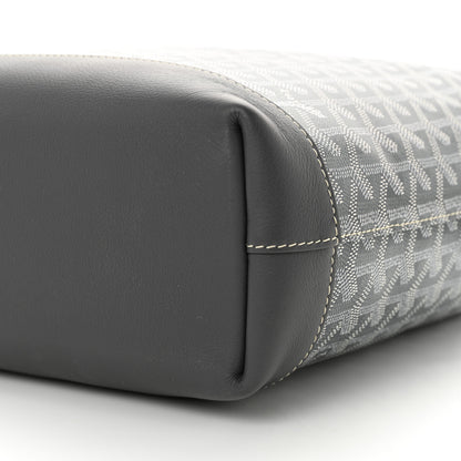 Goyard Goyardine Calfskin Cisalpin Document Case Grey 9 of 9