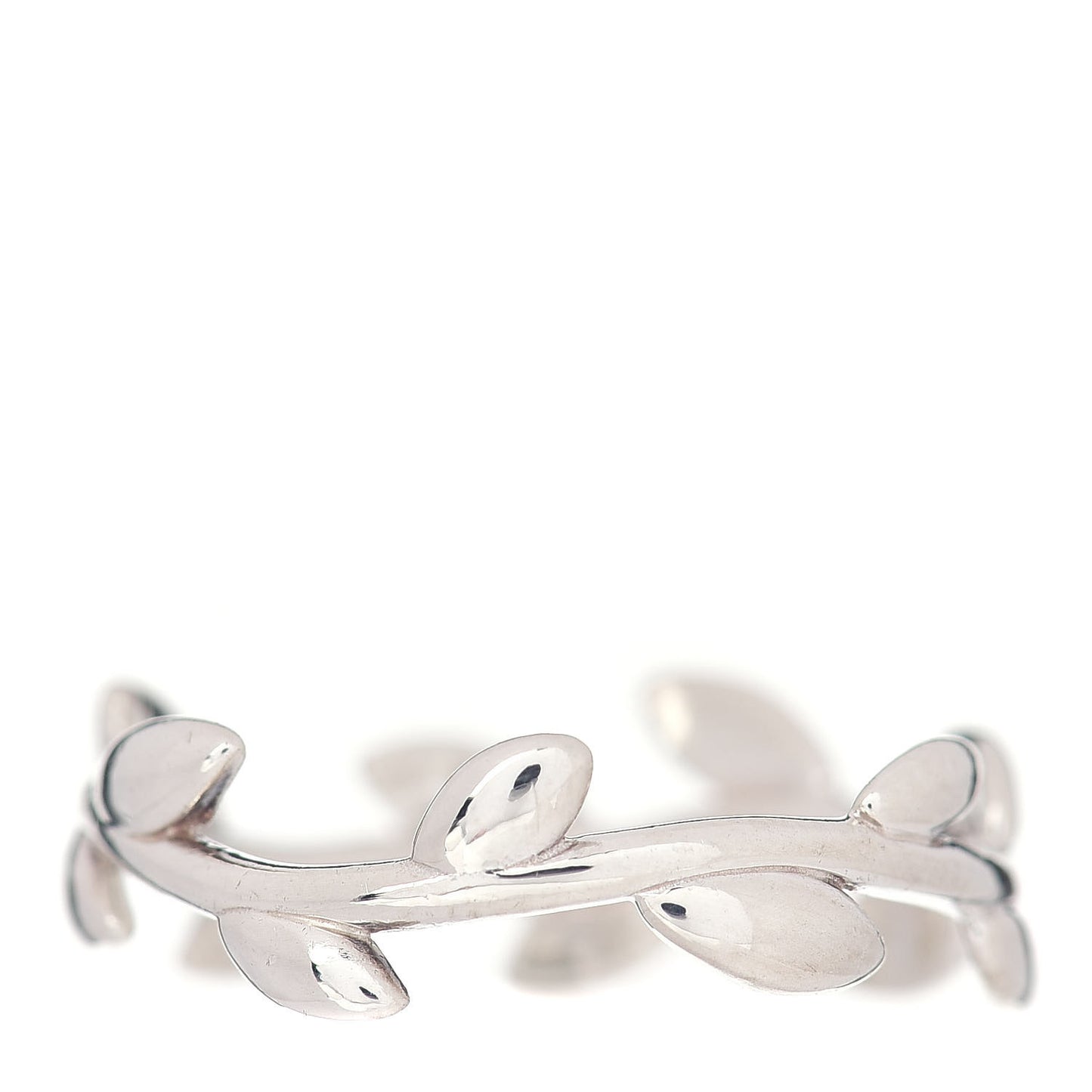 Sterling Silver Paloma Picasso Narrow Olive Leaf Band Ring 52 6