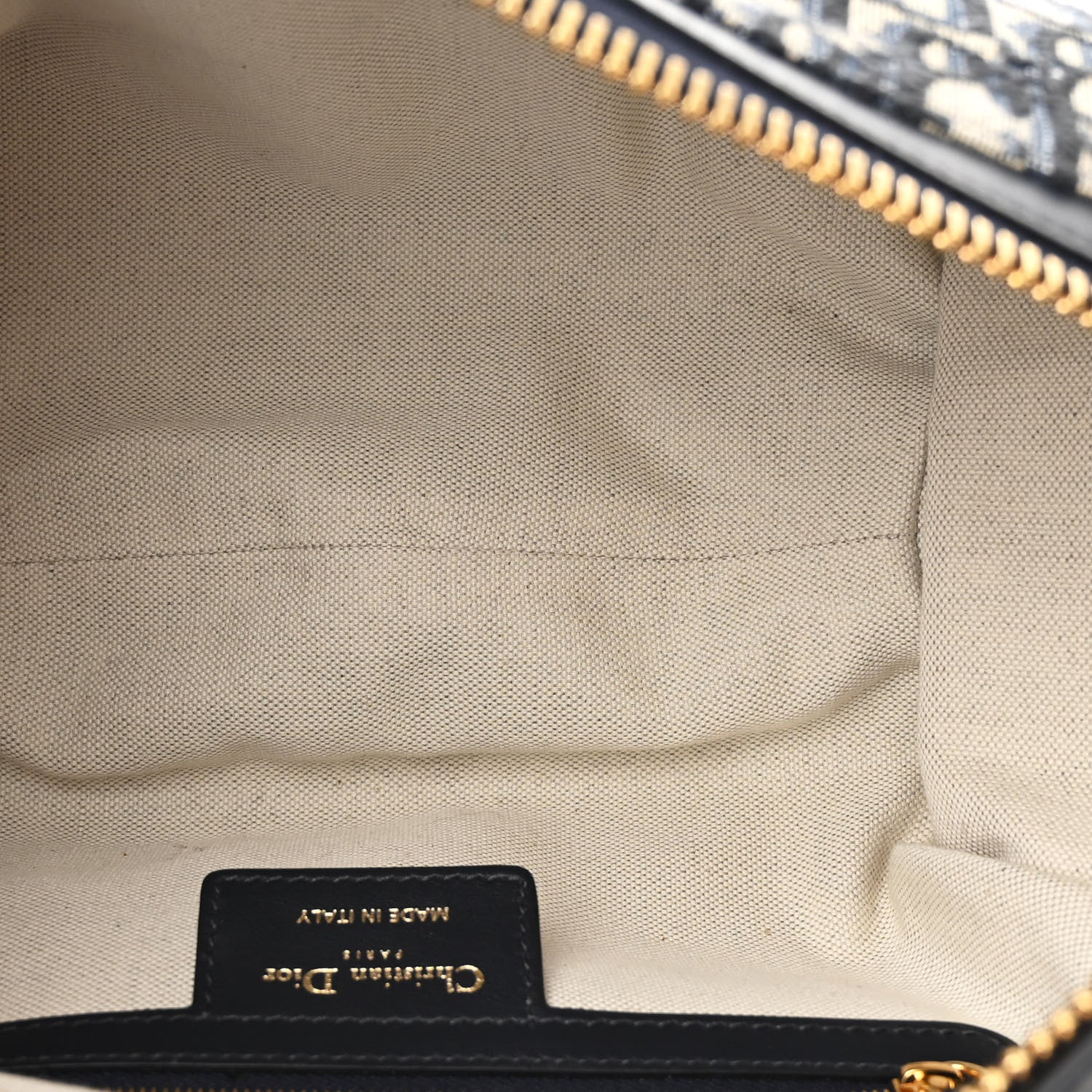 Christian Dior Oblique Small D-Journey Bag Blue 5 of 10