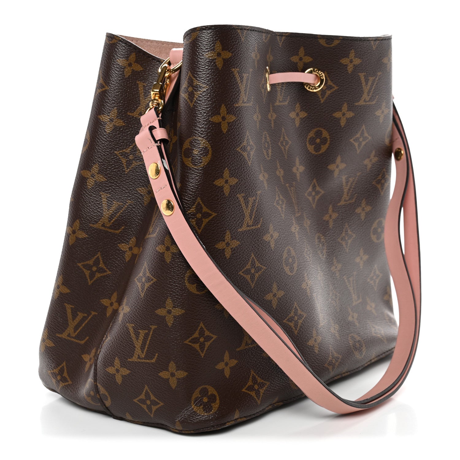 Louis Vuitton Monogram Neonoe MM Rose Poudre 3 of 11