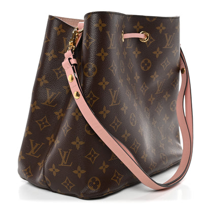 Louis Vuitton Monogram Neonoe MM Rose Poudre 3 of 11