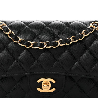 Chanel Caviar Quilted Small Double Flap Black 8 of 11