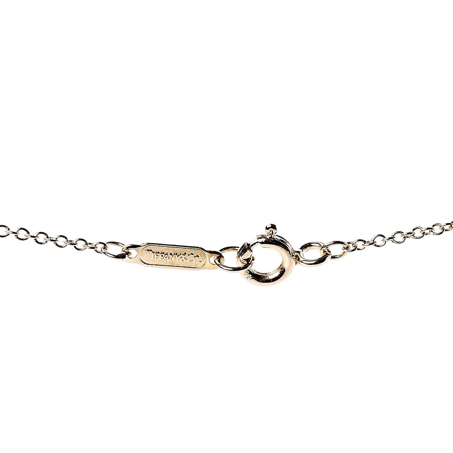 18K Yellow Gold Diamond Small Cross Pendant Necklace