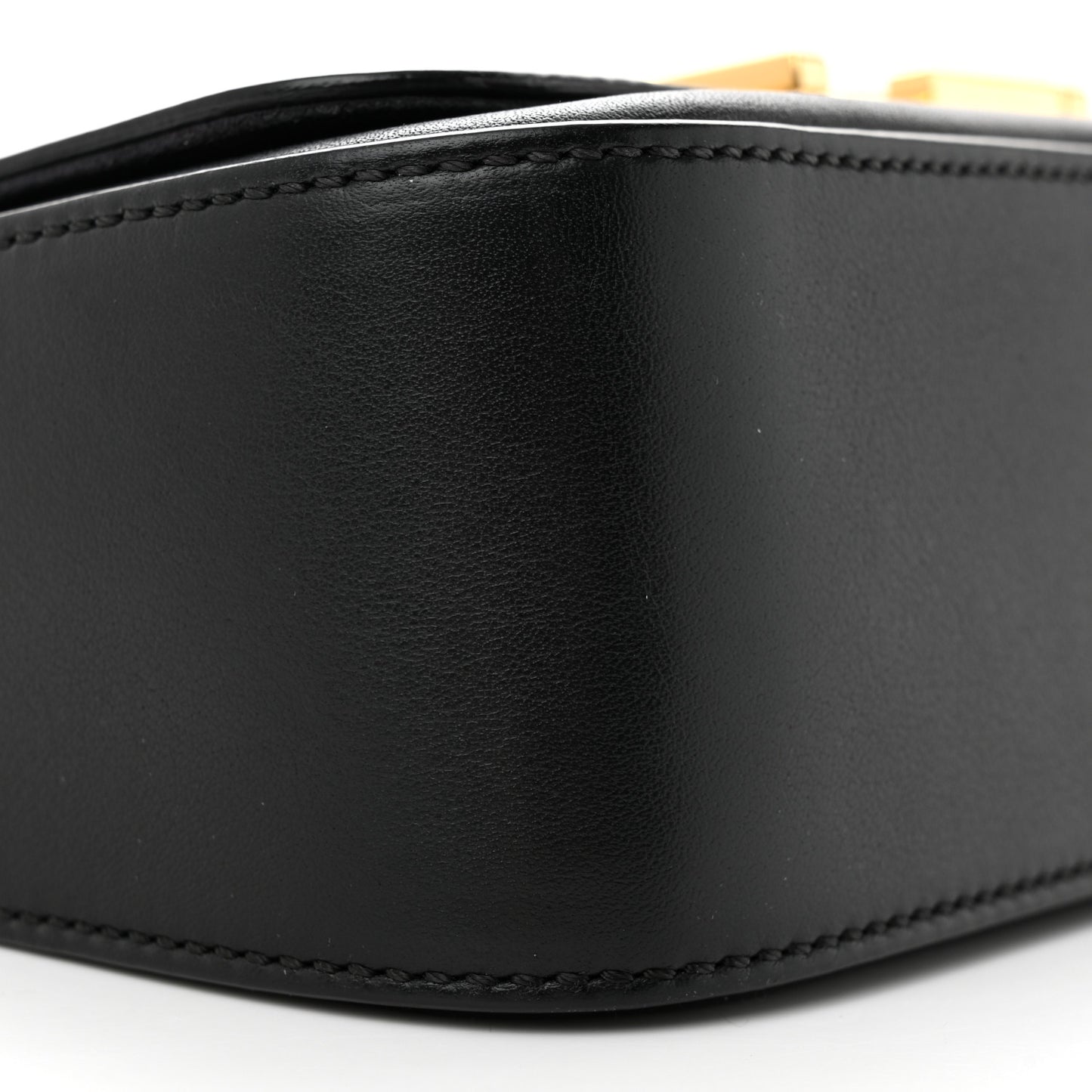 Vitello Dolce 3Baguette Shoulder Bag Black