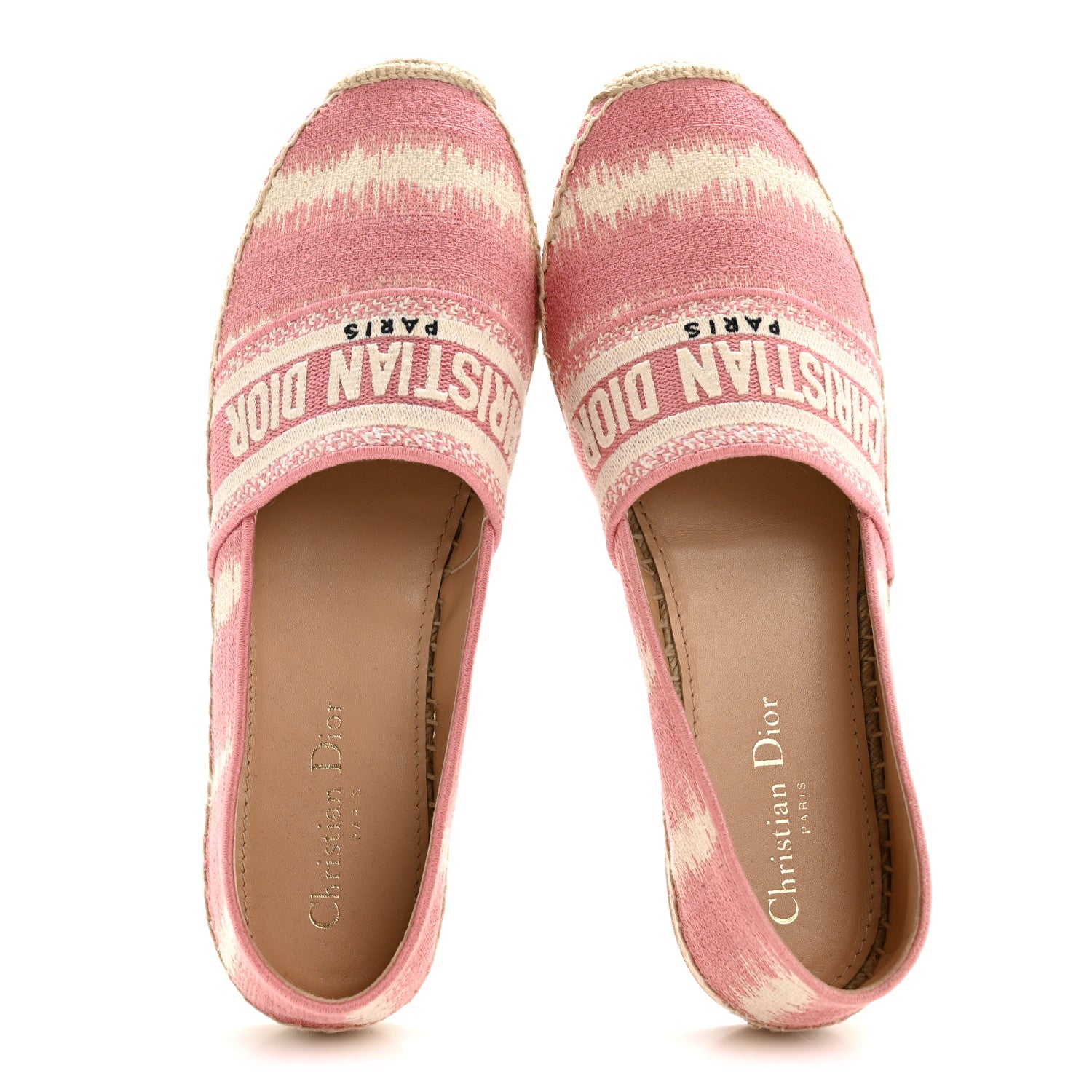 Christian Dior Cotton D-Stripes Embroidered Granville 15mm