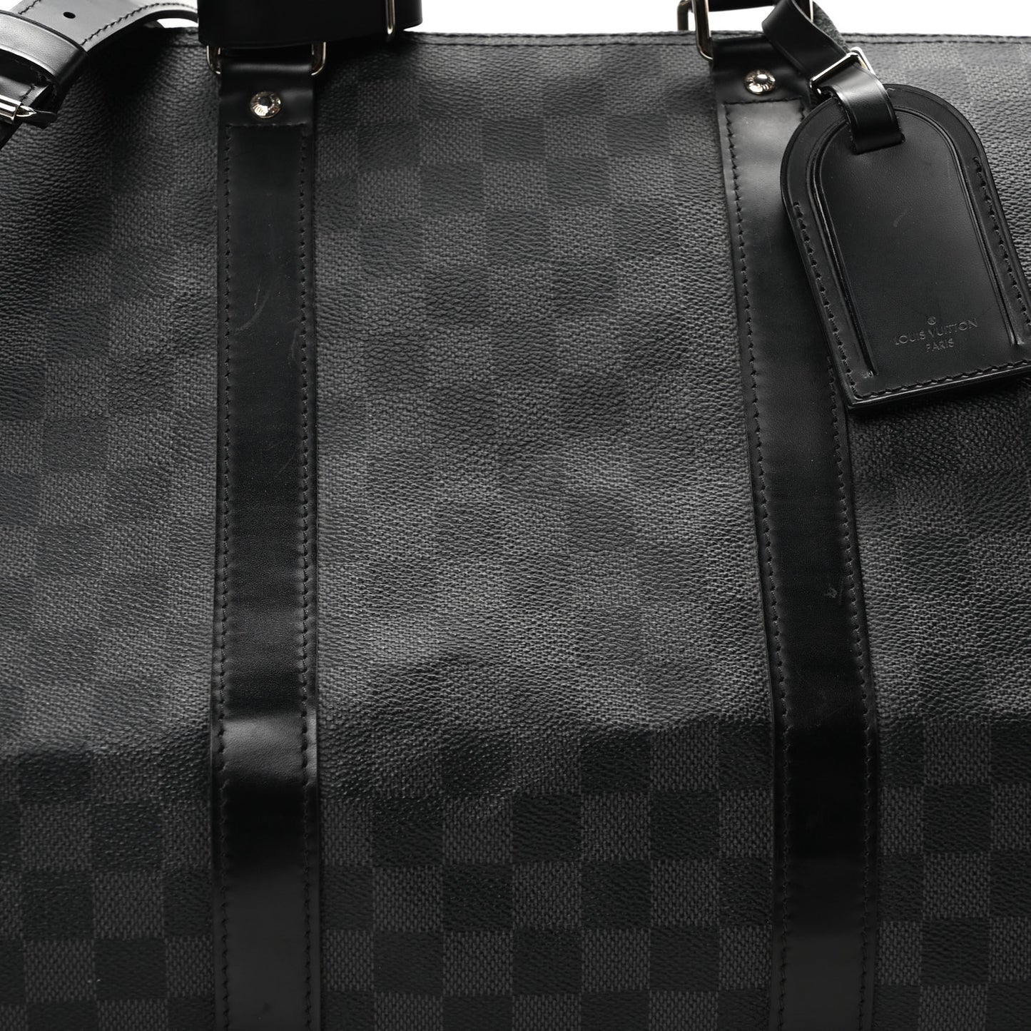 Damier Graphite Keepall Bandouliere 55