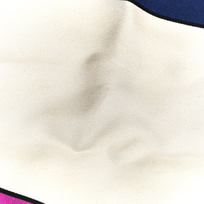 Chanel Silk CC Square Scarf Multicolor 4 of 4