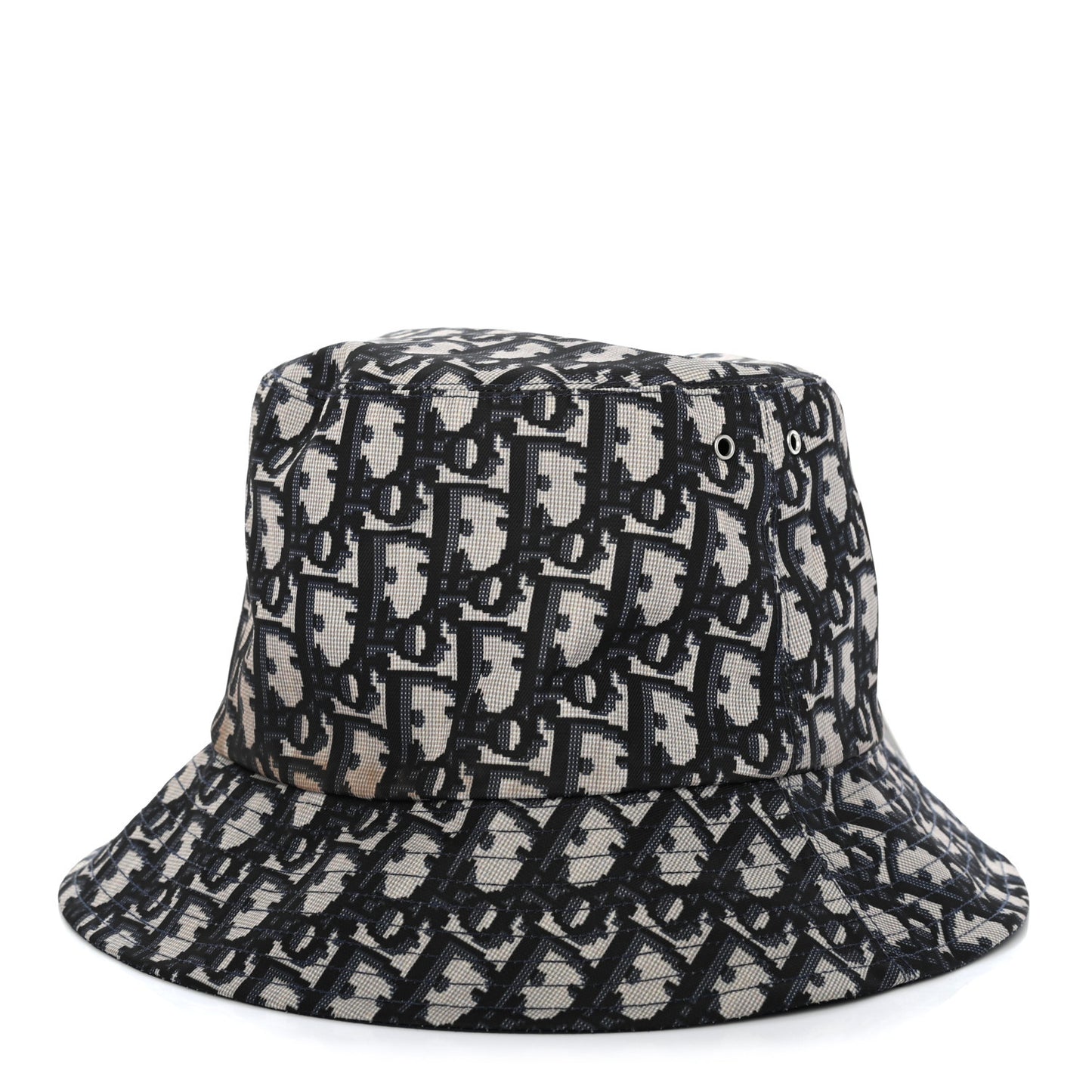 Oblique Reversible Teddy-D Brim Bucket Hat 57 Blue