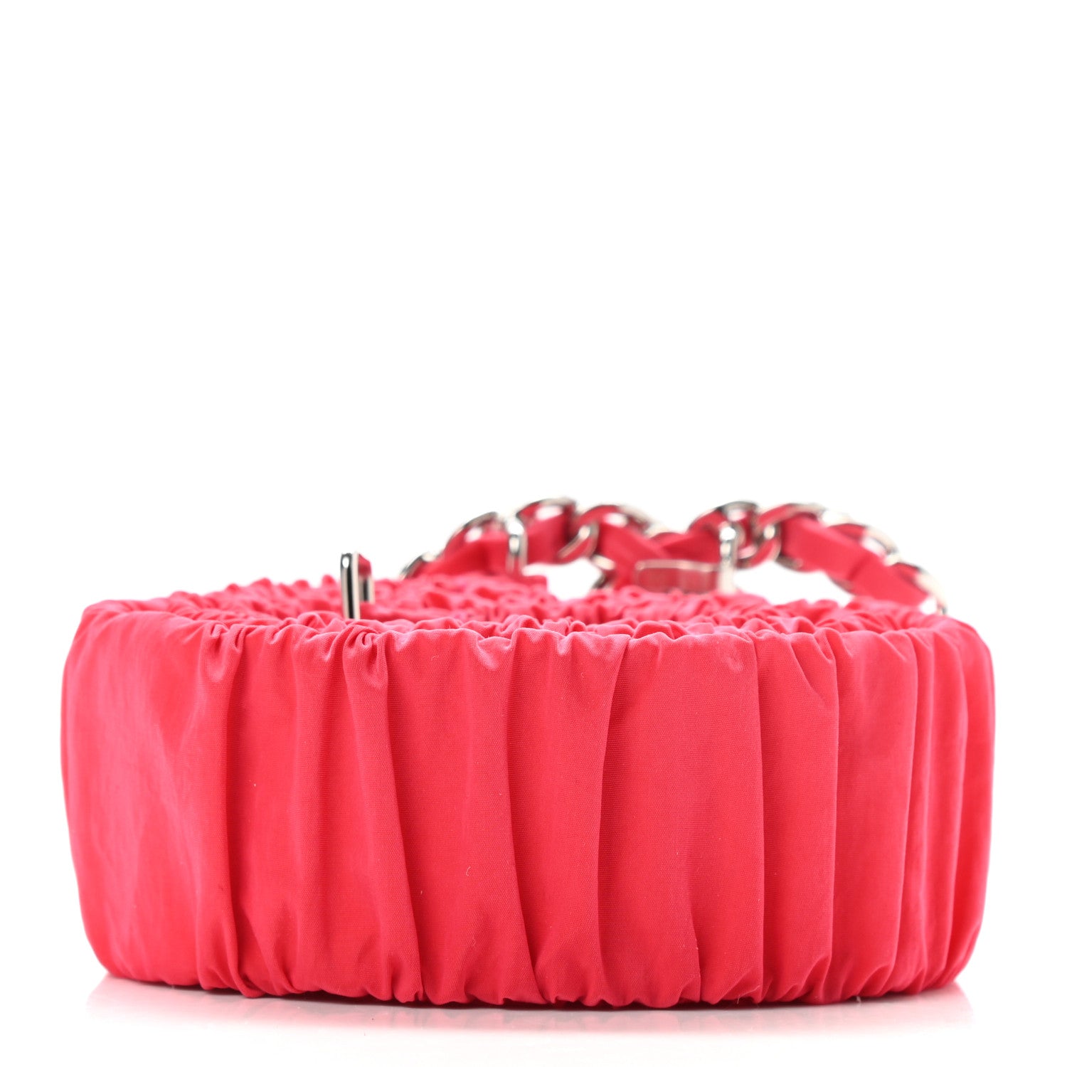 Chanel Lambskin Pearl CC Belt 85 34 Red 2 of 3