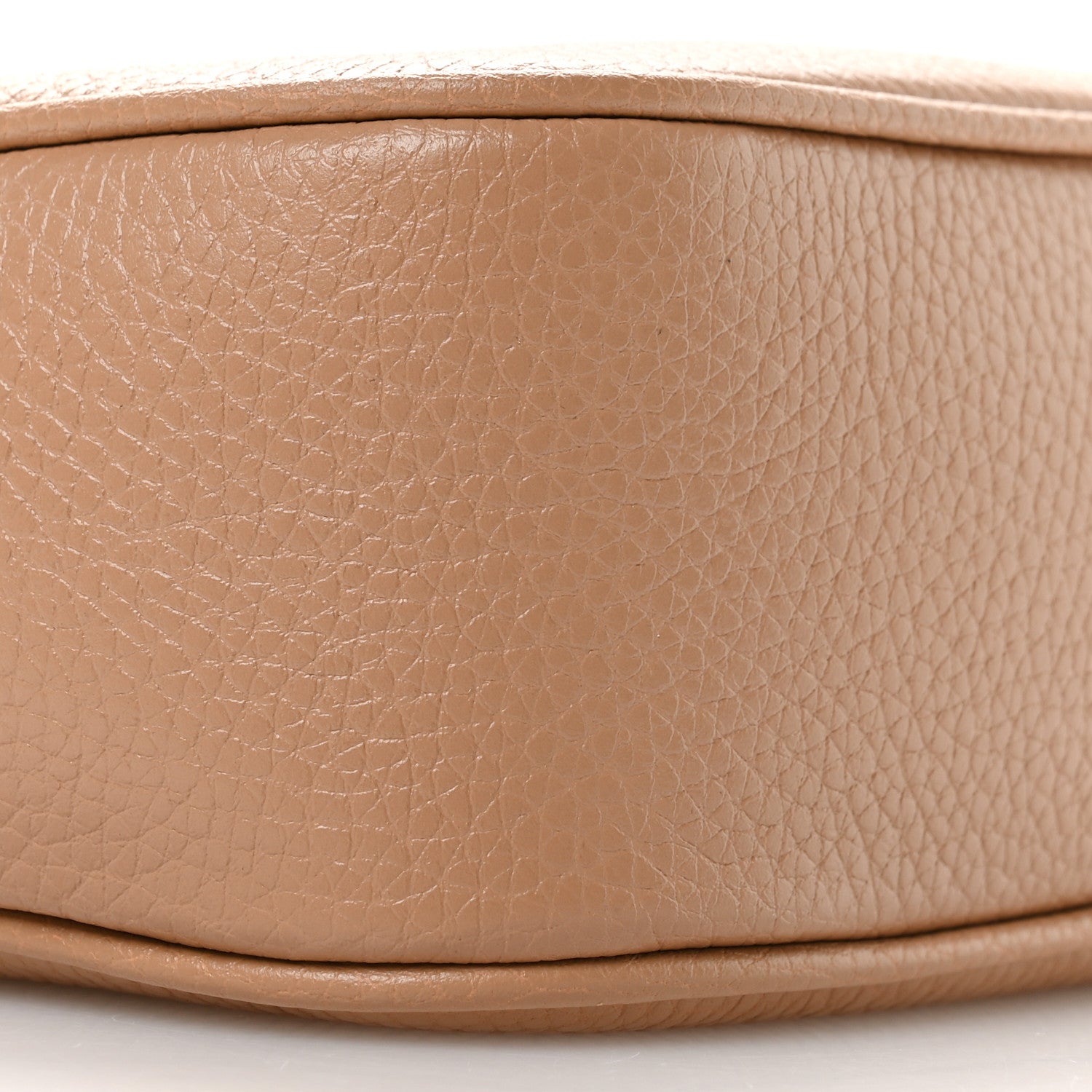 Gucci Pebbled Calfskin Small Soho Disco Bag Camelia 9 of 11