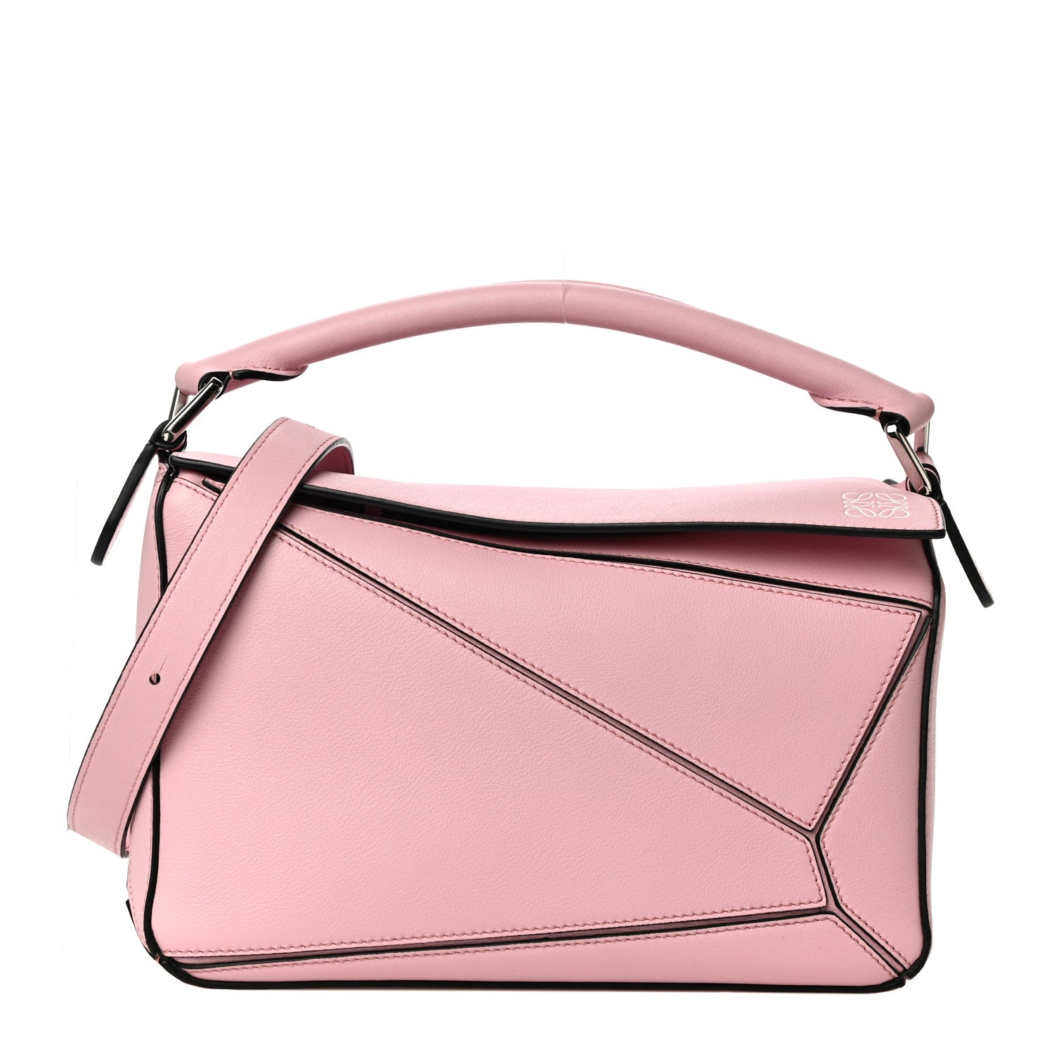 Loewe Calfskin Small Puzzle Bag Soft Pink 1 of 9