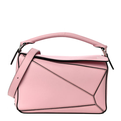 Loewe Calfskin Small Puzzle Bag Soft Pink 1 of 9