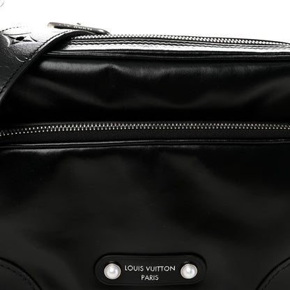 Louis Vuitton Calfskin Nil City Shoulder Bag Night Black 8 of 10