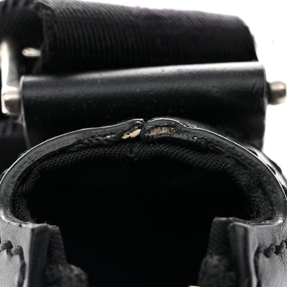 Gucci GG Supreme Monogram Web Messenger Bag Black 12 of 14