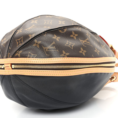 Louis Vuitton Monogram Braided Egg Bag Black 9 of 9
