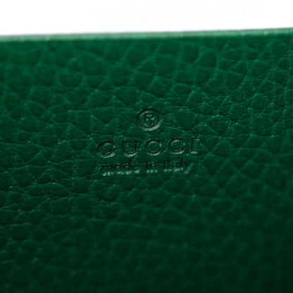 Gucci Calfskin Mini Dionysus Chain Wallet Emerald 7 of 12