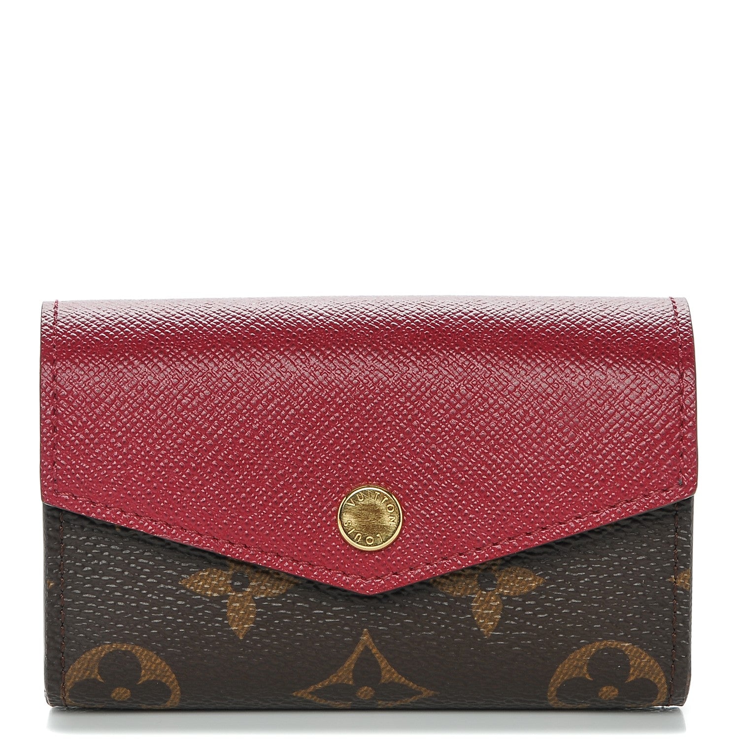Louis Vuitton Monogram Sarah Multicartes Fuchsia 1 of 6