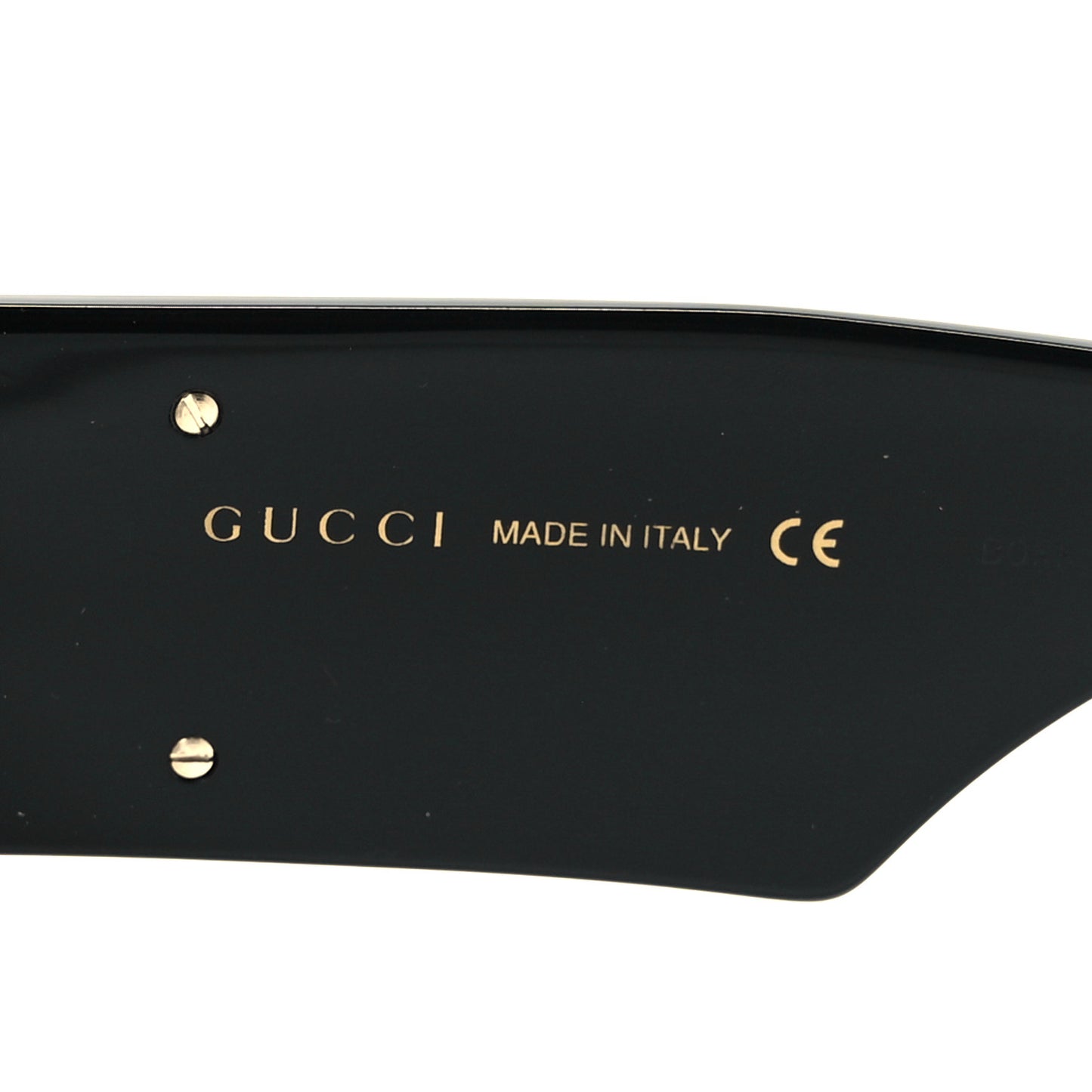 Acetate Square Frame Sunglasses GG0956S Black