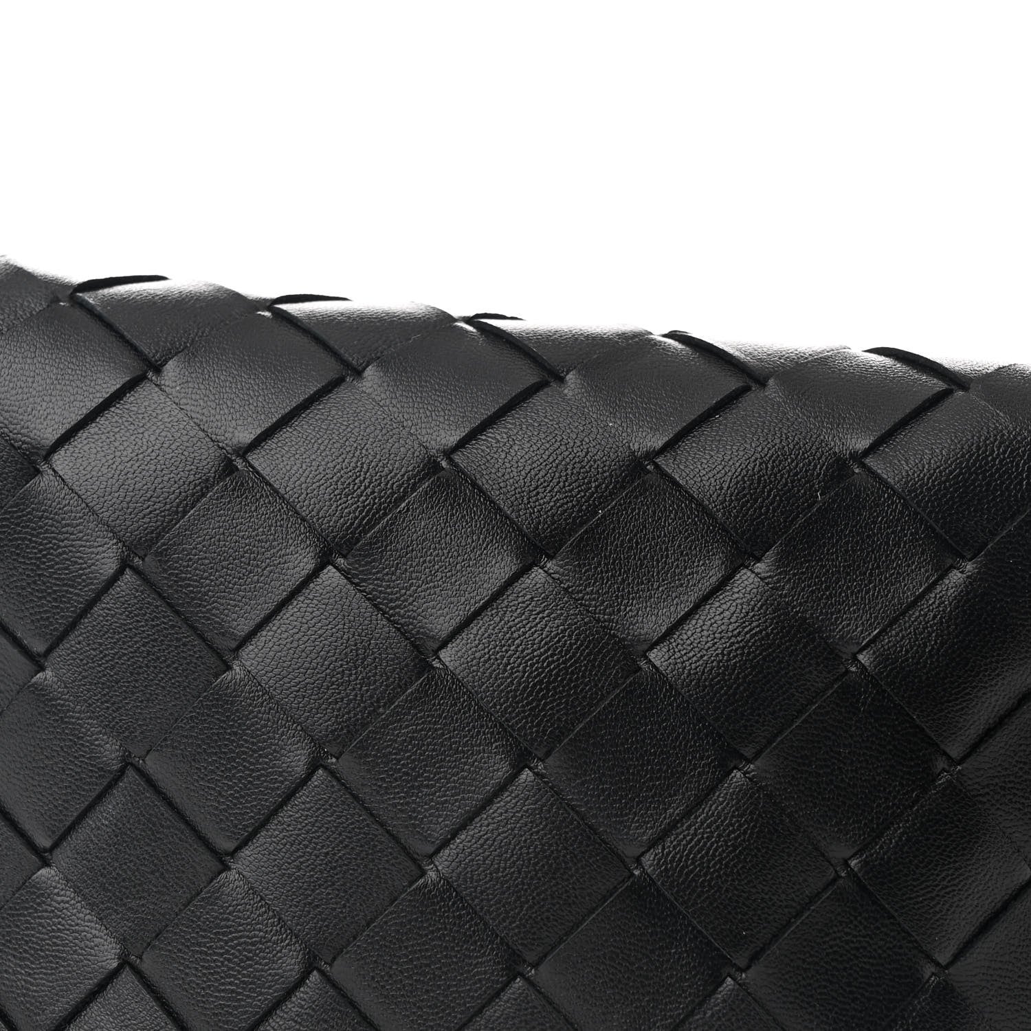 Bottega Veneta Calfskin Nappa Intrecciato Mini Wallace Black 8 of 11