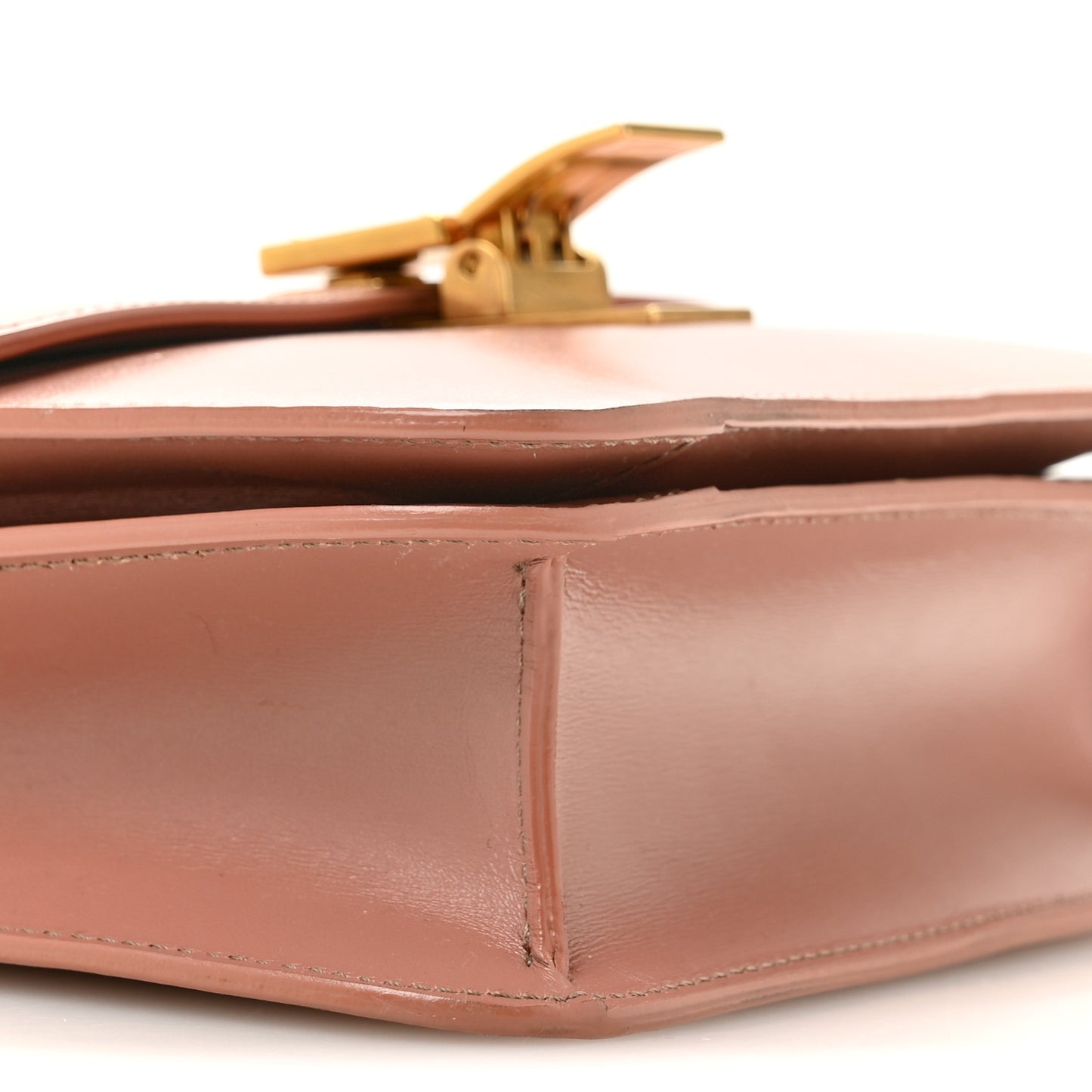 Box Calfskin Teen Classic Box Flap Bag Antique Rose