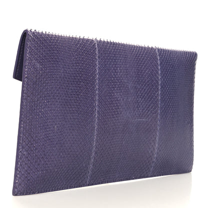 Saint Laurent Ayers Uptown Monogram Pouch Verte Praire Violet Mauve 3 of 11