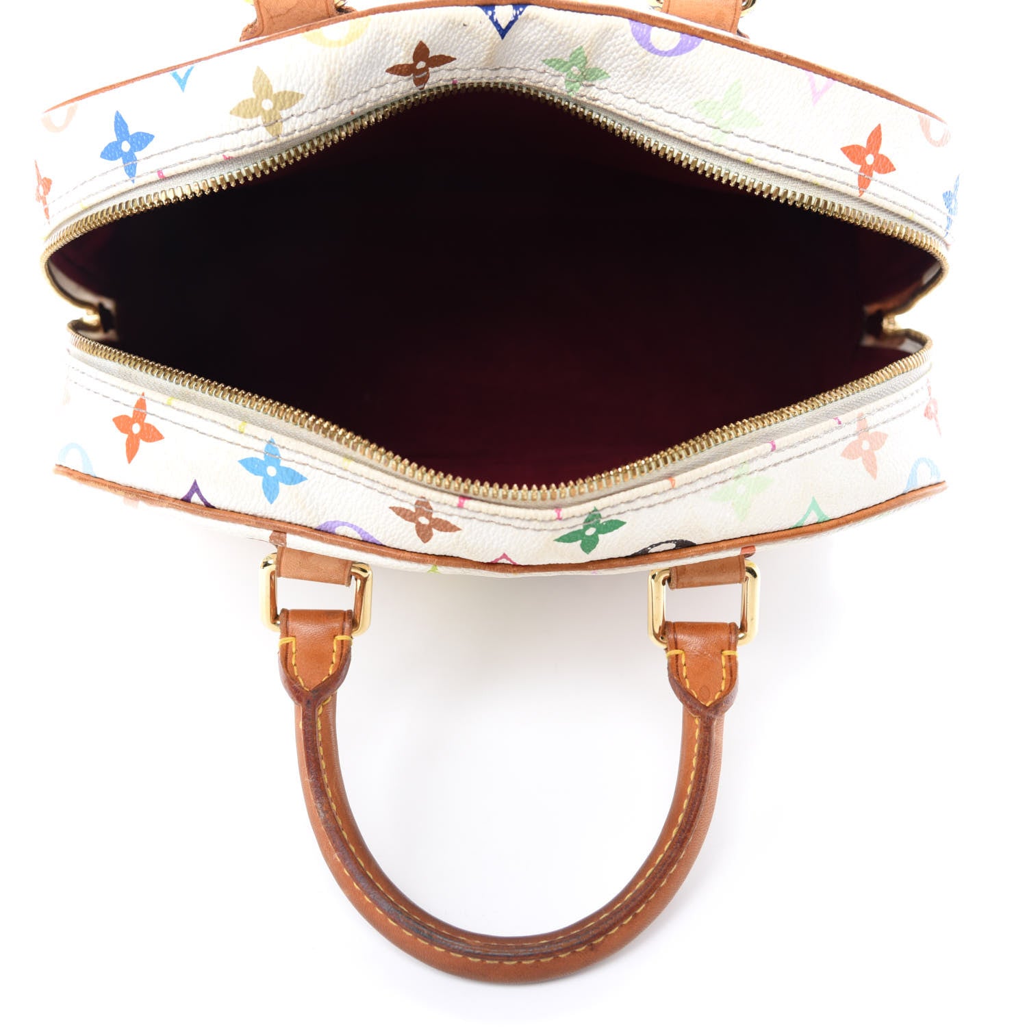 Louis Vuitton Monogram Multicolor Trouville White 5 of 11